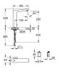 Купить Смеситель для раковины с сенсорным управлением Grohe Eurocube E 36441000 в Киеве vannaja.kiev.ua