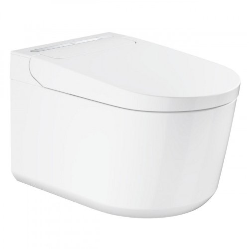 Унитаз-биде Grohe Sensia Pro безободковый подвесной электронный, белый (36508SH0) Купить Унитаз-биде Grohe Sensia Pro безободковый подвесной электронный, белый (36508SH0) в Киеве vannaja.kiev.ua