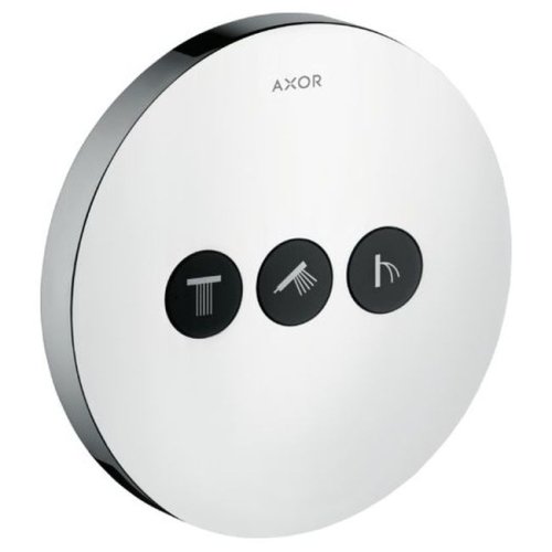 Запорно переключающий вентиль AXOR ShowerSelect S на 3 функции, хром (36727000) Купить Запорно переключающий вентиль AXOR ShowerSelect S на 3 функции, хром (36727000) в Киеве vannaja.kiev.ua