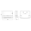 Держатель для бумажных полотенец Qtap Pohodli 300 мм QTDR600WP White (Držák) Купить Держатель для бумажных полотенец Qtap Pohodli 300 мм QTDR600WP White (Držák) в Киеве vannaja.kiev.ua