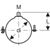 Хомут Geberit із сполучною муфтою M8/M10: di=125мм (368.832.00.2) Купити Хомут Geberit із сполучною муфтою M8/M10: di=125мм (368.832.00.2) в Києві vannaja.kiev.ua