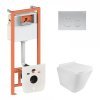 Набор Qtap инсталляция 3 в 1 Nest QT0133M425 с панелью смыва круглой QT0111M11111SAT + унитаз с сиденьем Tern QT1733052ERW Купить Набор Qtap инсталляция 3 в 1 Nest QT0133M425 с панелью смыва круглой QT0111M11111SAT + унитаз с сиденьем Tern QT1733052ERW в Киеве vannaja.kiev.ua