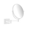 Купить Зеркало для бритья Hansgrohe AddStoris белый матовый 41791700 косметическое увеличительное в Киеве vannaja.kiev.ua