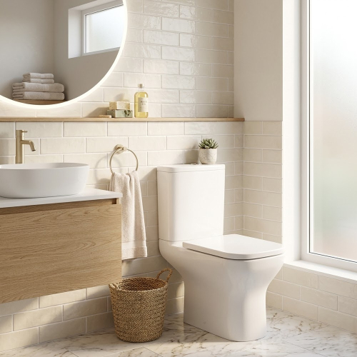 Купить Devit 3710020 Frame Компакт с крышкой soft-close безободковый, Vortex Flush, белый в Киеве vannaja.kiev.ua