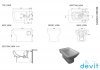 Купити Devit 2120123 COMFORT NEW Біде підвісне в Києві vannaja.kiev.ua
