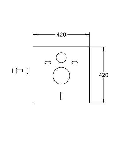 Купить Комплект для звукоизоляции Grohe 37131000 в Киеве vannaja.kiev.ua