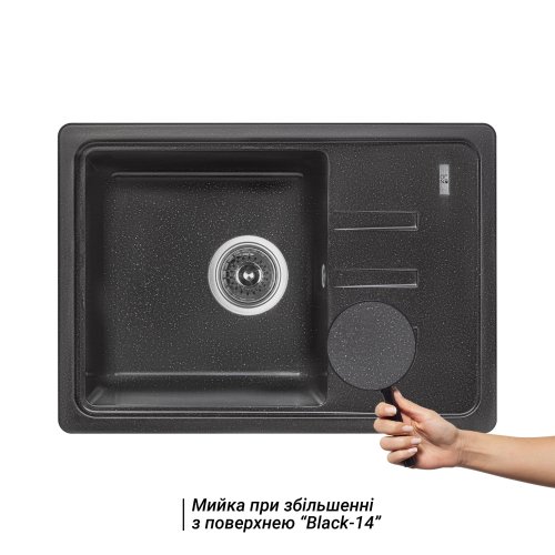 Купить Кухонная мойка Lidz 620x435/200 BLM-14 (LIDZBLM14620435200) в Киеве vannaja.kiev.ua