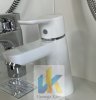 білий якісний змішувач для умивальника Kludi 372929165 Pure&Easy XL купуйте в інтернет магазині Купити білий якісний змішувач для умивальника Kludi 372929165 Pure&Easy XL купуйте в інтернет магазині в Києві vannaja.kiev.ua