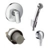 Купить Душевой гарнитур HANSGROHE Logis 1102019 однорычажный хром купить скрытого монтажа в Киеве vannaja.kiev.ua