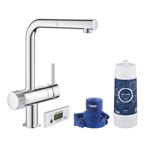 Купити Змішувач для кухні з фільтром Grohe Blue Pure Minta 30382000 в Києві vannaja.kiev.ua