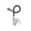 Купить гибкий кран на кухню смеситель черный Lidz Tani 007F3 LDTAN007F3BCR37649 Black/Chrome 2 Режима распылителя в Киеве vannaja.kiev.ua