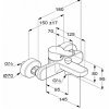 Смеситель настенный Kludi Pure AND Easy 376819165 белый кран ванной Купить Смеситель настенный Kludi Pure AND Easy 376819165 белый кран ванной в Киеве vannaja.kiev.ua