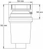 Измельчитель WDU-2ASEU пищевых отходов McALPINE 470W пневмовыключатель для кухонной мойки Купить Измельчитель WDU-2ASEU пищевых отходов McALPINE 470W пневмовыключатель для кухонной мойки в Киеве vannaja.kiev.ua