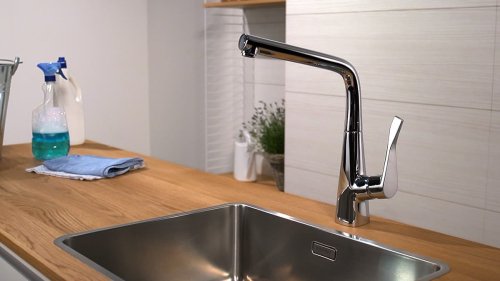 Смеситель для кухни Hansgrohe Metris (14822800) Купить Смеситель для кухни Hansgrohe Metris (14822800) в Киеве vannaja.kiev.ua