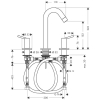 Купить Смеситель для раковины Hansgrohe Talis (32310000) в Киеве vannaja.kiev.ua
