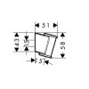 Тримач ручного душу Hansgrohe Porter Classic 28324000 Купити Тримач ручного душу Hansgrohe Porter Classic 28324000 в Києві vannaja.kiev.ua