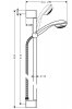 Купить Душевой набор Hansgrohe Crometta 85 Green/ Unica'Crometta 0.9 27651000 в Киеве vannaja.kiev.ua