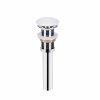 Донный клапан для раковины Qtap PU02 70х70х227.5 белый Pop-up без перелива White Купить Донный клапан для раковины Qtap PU02 70х70х227.5 белый Pop-up без перелива White в Киеве vannaja.kiev.ua