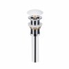 Донный клапан для раковины Qtap PU02 70х70х227.5 белый Pop-up без перелива White Купить Донный клапан для раковины Qtap PU02 70х70х227.5 белый Pop-up без перелива White в Киеве vannaja.kiev.ua