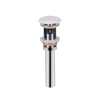 Донный клапан для раковины Qtap PU02O 70х70х227.5 White с переливом Купить Донный клапан для раковины Qtap PU02O 70х70х227.5 White с переливом в Киеве vannaja.kiev.ua