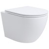 Купити devit 3810830 Aero Підвісний безобідковий унітаз з кришкою soft-close, Vortex Flush, білий глянець в Києві vannaja.kiev.ua