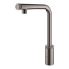 Смеситель для кухни с выдвижным изливом Grohe Minta SmartControl 31613A00 кран цвета графит Купить Смеситель для кухни с выдвижным изливом Grohe Minta SmartControl 31613A00 кран цвета графит в Киеве vannaja.kiev.ua