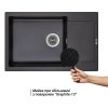 Купить Кухонная мойка Lidz 781x510/200 GRF-13 (LIDZGRF13781510200) в Киеве vannaja.kiev.ua