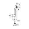 Купити Душовий гарнітур Grohe Rainshower Smartactive Cube 130 26589000 в Києві vannaja.kiev.ua