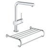 Набір Grohe змішувач для кухні сенсорний Minta Touch 31360001 + полиця для рушників Essentials Authentic 40660001 Купити Набір Grohe змішувач для кухні сенсорний Minta Touch 31360001 + полиця для рушників Essentials Authentic 40660001 в Києві vannaja.kiev.ua