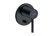 Чорний матовий купити Вилив для ванни Kludi 3850539 Bozz 160 мм Black в Києві