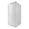 Купити Душова кабіна Qtap Taurus CRM1011SC6 100x100 см, скло Clear 6 мм, покриття CalcLess без піддона в Києві vannaja.kiev.ua