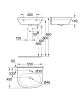 Купити Раковина 55 зі PureGuard Grohe Euro Ceramic 3933600H в Києві vannaja.kiev.ua