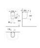 Полупьедестал для раковины Grohe Bau Ceramic 39426000 Купить Полупьедестал для раковины Grohe Bau Ceramic 39426000 в Киеве vannaja.kiev.ua