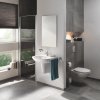 Купить Умывальник подвесной с полупьедесталом Grohe Bau Ceramic 55, белый 39440000 + 39426000 в Киеве vannaja.kiev.ua