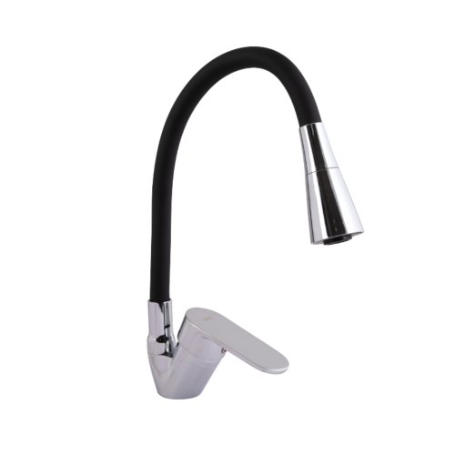 Купить Смеситель для кухни Lidz Tani 008F3 с гибким изливом (k40) LDTAN008F3BCR39484 BCR в Киеве vannaja.kiev.ua