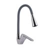Купить Смеситель для кухни Lidz Tani 008F3 с гибким изливом (k40) LDTAN008F3GCR39507 Grey / Chrome в Киеве vannaja.kiev.ua