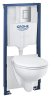 Купить Комплект инсталляции с унитазом 4 в 1 Grohe Solido Bau Ceramic Bundle 39586000 известный и надежный производитель в Киеве vannaja.kiev.ua