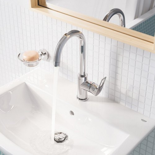 Купити Змішувач для раковини Grohe BauLoop New L-Size 23763001 Високий кран. в Києві vannaja.kiev.ua