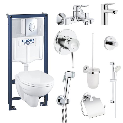 Большой набор для дома Grohe Mega Bundle 39400MB1 Купить Большой набор для дома Grohe Mega Bundle 39400MB1 в Киеве vannaja.kiev.ua