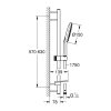 Душовий гарнітур Grohe Rainshower Smartactive 150 26591000 Купити Душовий гарнітур Grohe Rainshower Smartactive 150 26591000 в Києві vannaja.kiev.ua