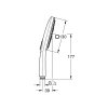 Купити Лійка для ручного душу Grohe Rainshower Smartactive Cube 130 26550000 в Києві vannaja.kiev.ua