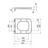 Купить Сиденье для унитаза Qtap (Aries) с микролифтом Slim QT99HXU15W в Киеве vannaja.kiev.ua