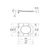 Сиденье для унитаза Qtap (Robin, Scorpio) с микролифтом Slim QT99U184UF450MB Купить Сиденье для унитаза Qtap (Robin, Scorpio) с микролифтом Slim QT99U184UF450MB в Киеве vannaja.kiev.ua