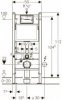 Купити Купити 458.126.00.1 + ONS-WHT-10953BI Комплект інсталяція Geberit Duofix 458.126.00.1 + унітаз підвісний білий Jaquar Ornamix Rimless ONS-WHT-10953BI з сидінням Soft Close в Києві в Києві vannaja.kiev.ua