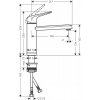 Купить 71807000 Смеситель для кухни Hansgrohe Focus M42 однорычажный хром купить с доставкой в Киеве vannaja.kiev.ua