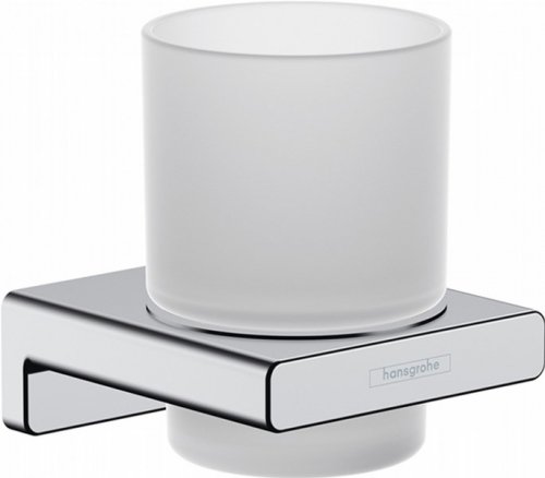 Купити Придбати 41749000 Hansgrohe Стакан для зубних щіток Addstoris 41749 хром настінний в Києві vannaja.kiev.ua