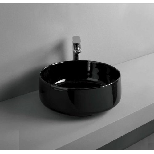 Керамическая раковина 42 см Artceram Cognac, black glossy (COL001 03; 00) Купить Керамическая раковина 42 см Artceram Cognac, black glossy (COL001 03; 00) в Киеве vannaja.kiev.ua