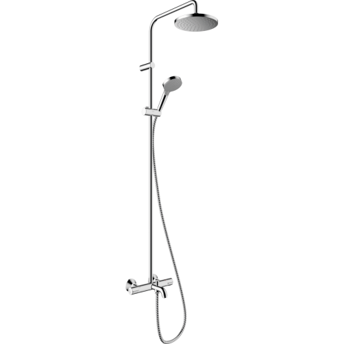 Купить Душевая система хром Hansgrohe 26274000 Vernis Blend Showerpipe 26274 с термостатом в Киеве vannaja.kiev.ua