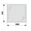 Купить Зеркало настенное Jika Clear H4557651731441 Настенное зеркало 4.5576.5.173.144.1 100x81 см  в Киеве vannaja.kiev.ua