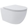 Купить Унитазы без бачка подвесной Devit Do It 4010510 безободка с крышкой soft-close, Vortex Flush белый глянец в Киеве vannaja.kiev.ua